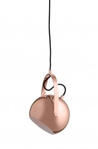 Frandsen KINGHOME INSP. lampa wisząca BALL L , miedziana BALL