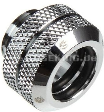 Bitspower Adapter G1/4 na 12mm obrotowy shiny silver