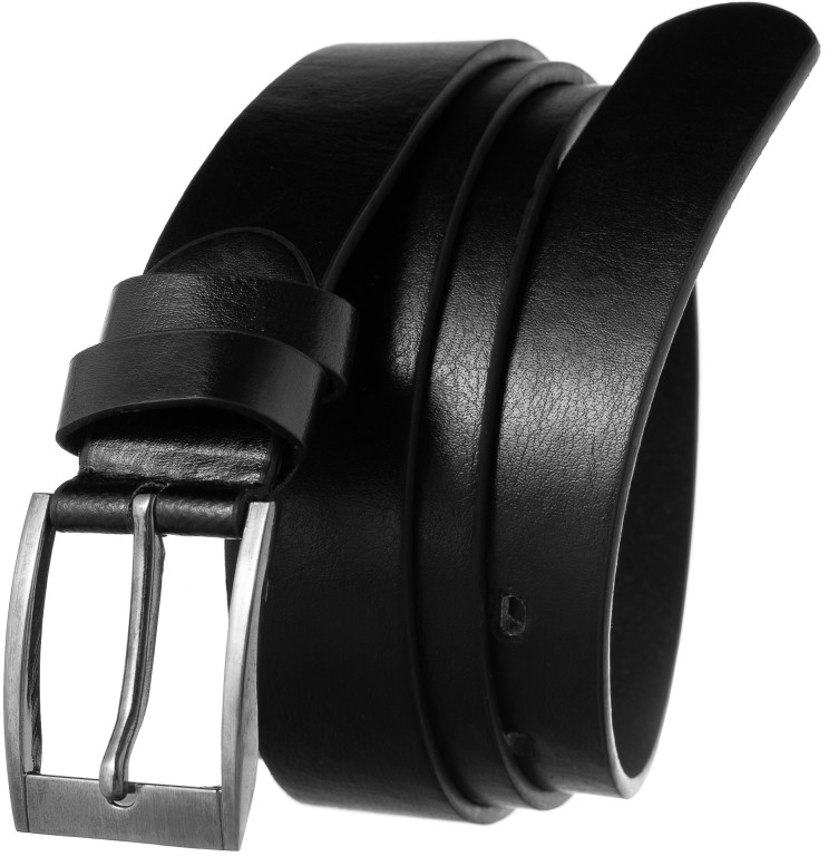 Cavaldi 4U Klasyczny pasek ze srebrną klamrą, model unisex, skóra ekologiczna,