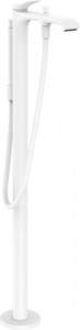 Hansgrohe 75445700 Vivenis Jednouchwytowa bateria wannowa do montażu w podłodze biały matowy