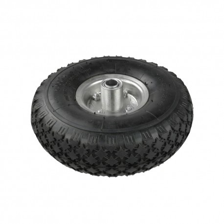 GEKO Koło do taczki małe 4.00-4 2PR szara felga 0190 G71005