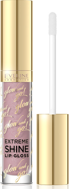 Eveline Glow&Go Lip Gloss Błyszczyk do ust 03 NEUTRAL NUDE 45101-uniw