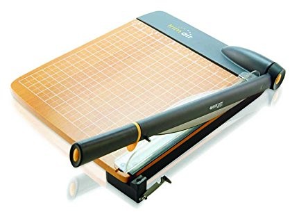 Westcott Dźwignia  15106 maszyna do cięcia trimair z drewnianą podstawą, do 30 warstw 80 gr. papierze 15106