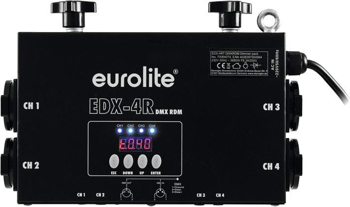 Eurolite EDX-4RT DMX RDM truss dimmer pack