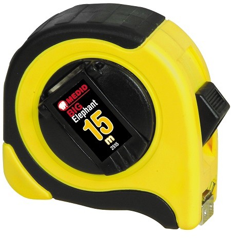 Medid miara zwijana 15m/25mm z magnesem i korbką [MEDID-2515] 2515