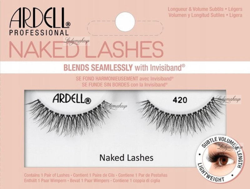 Ardell Naked Lashes - Sztuczne rzęsy na pasku - 420