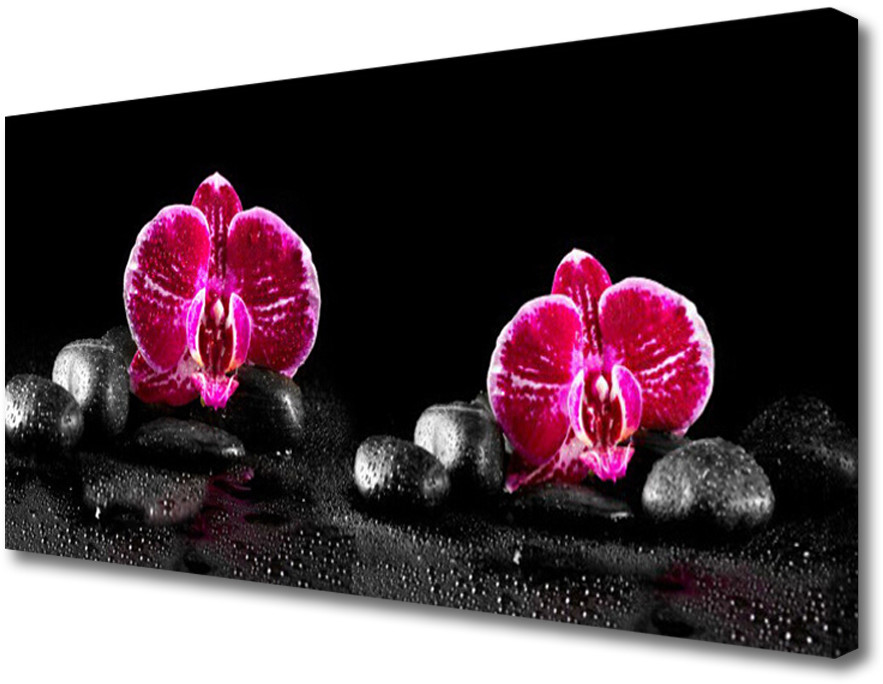 PL Tulup Obraz na Płótnie Orchidea do Pokoju 140x70cm
