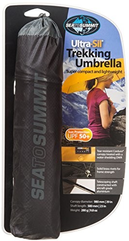 Sea To Summit Ultra SIL Trekking Umbrella Parasol od deszczu podczas podróży na wycieczki AUMBBK