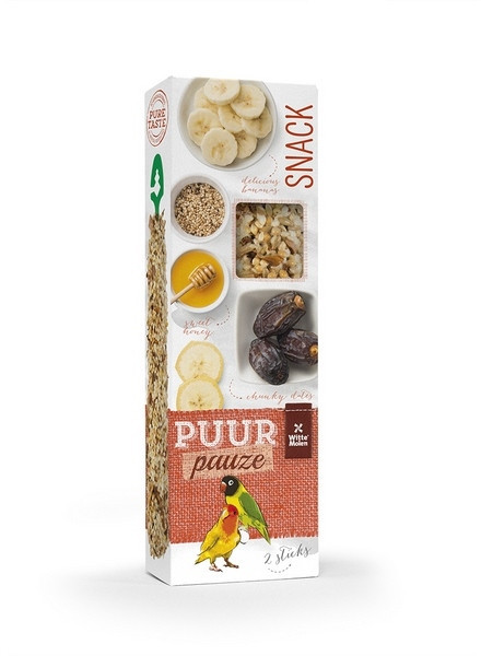 WITTE MOLEN WITTE MOLEN PUUR KOLBY 60g NIEROZŁĄCZKI DATE HONEY BANANA OF-A-VAT010764