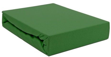 Darymex Prześcieradło Jersey z gumką zielone butelkowe 220x200 dx-220-pjr-011