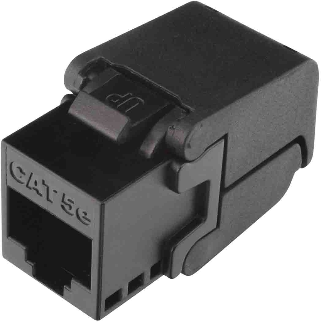 KEYSTONE Solarix Moduł RJ-45 UTP kat.5e samozaciskowy SXKJ-5E-UTP-BK-SA) 25286701