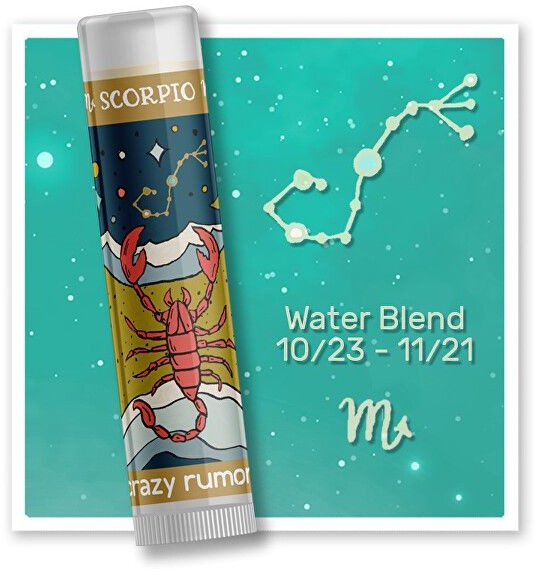 Lip Balm Crazy Rumors Zodiac Scorpio 4,4 ml
