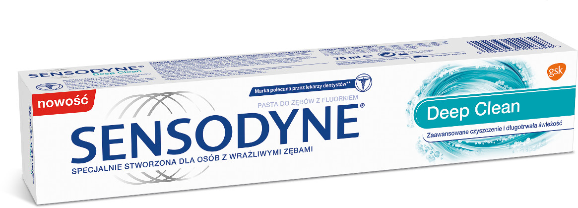GlaxoSmithKline Deep Clean Toothpaste pasta do zębów 75ml 78675-uniw