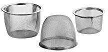 Ibili Dzbanek do herbaty filtr kurzu Fine Stainless zastosowania Mesh Infuser Basket [ilość X 1 Small] 620804