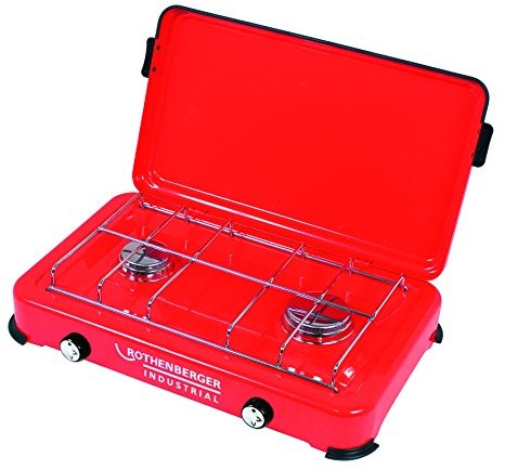 Rothenberger Industrial Rothenberger 35940 podgrzewacz Camping Duo, czerwony/żółty 35940