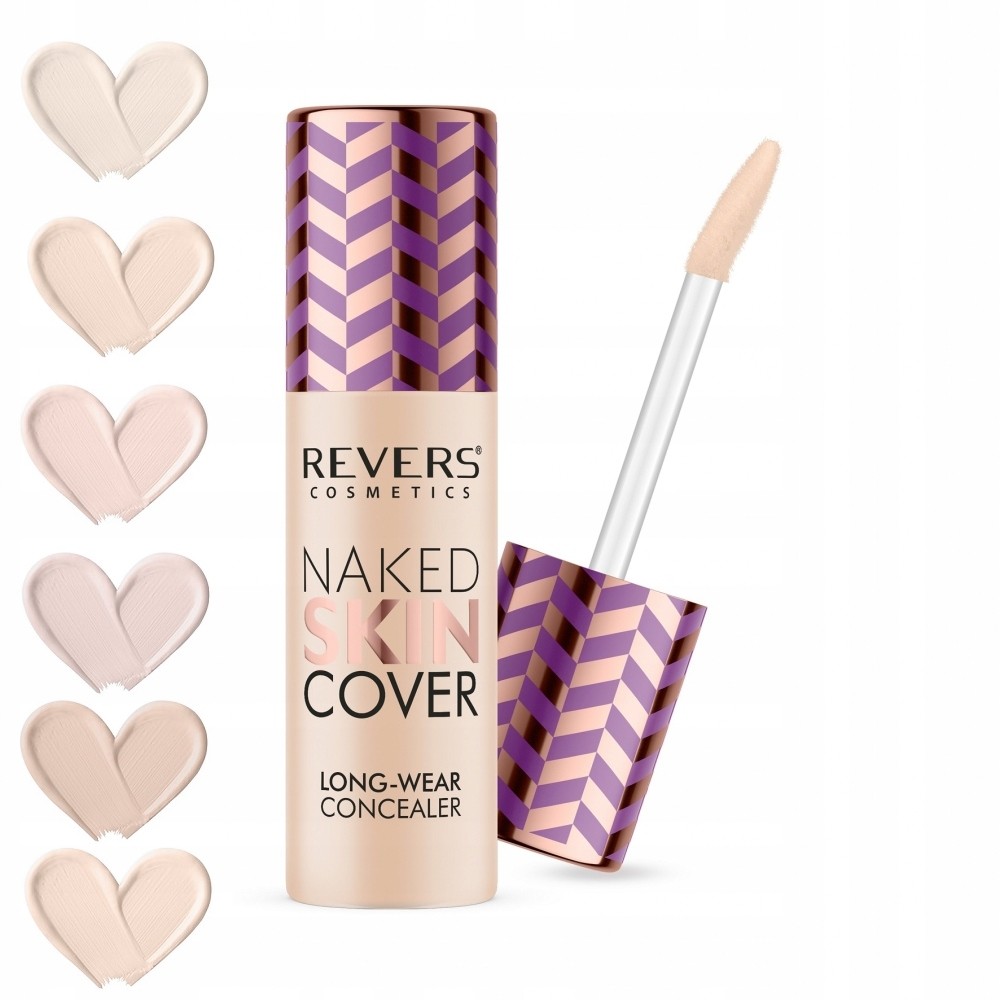 korektor w płynie kryjący Naked Skin Cover kolory