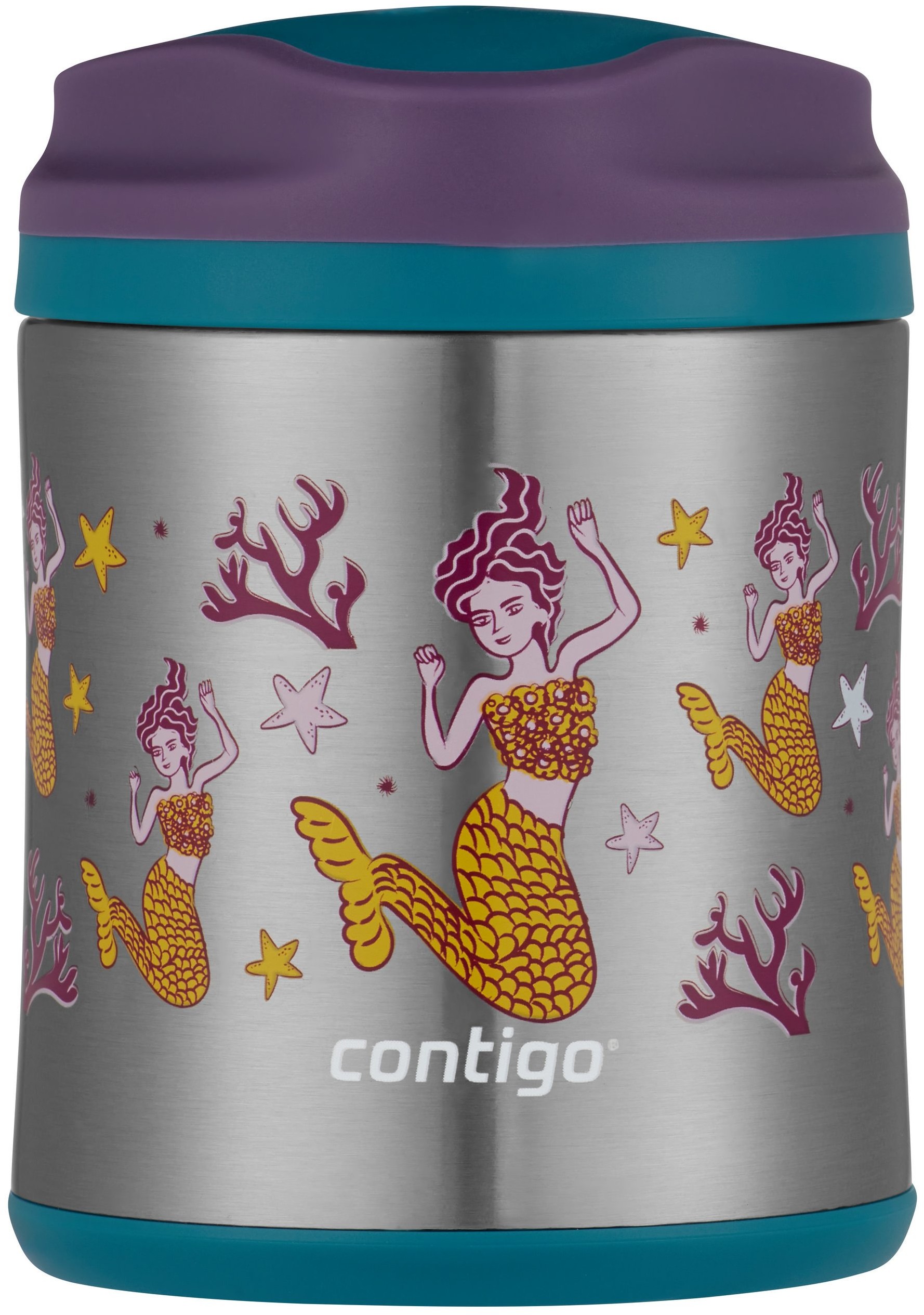 Contigo Pojemnik termiczny na żywność stalowy 300ml Mermaids 2136764