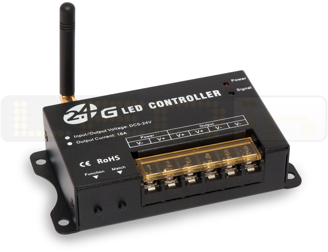 Inny Kontroler - ściemniacz LED 1 kanał 2.4G 12V 16A jednostka dodatkowa 245268