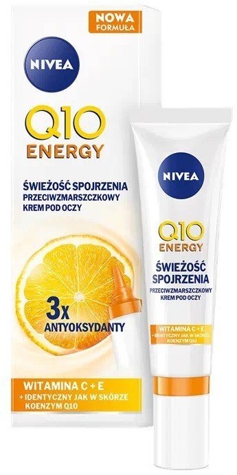 Nivea Q10 Energy Świeżość Spojrzenia Przeciwzmarszczkowy krem pod oczy 15 ml 133315