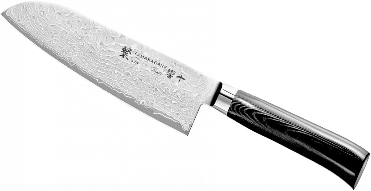 Tamahagane Kyoto Nóż Santoku 17,5cm SNK-1114