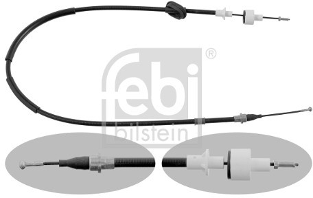 FEBI Cięgno, sterowanie sprzęgłem BILSTEIN 06236