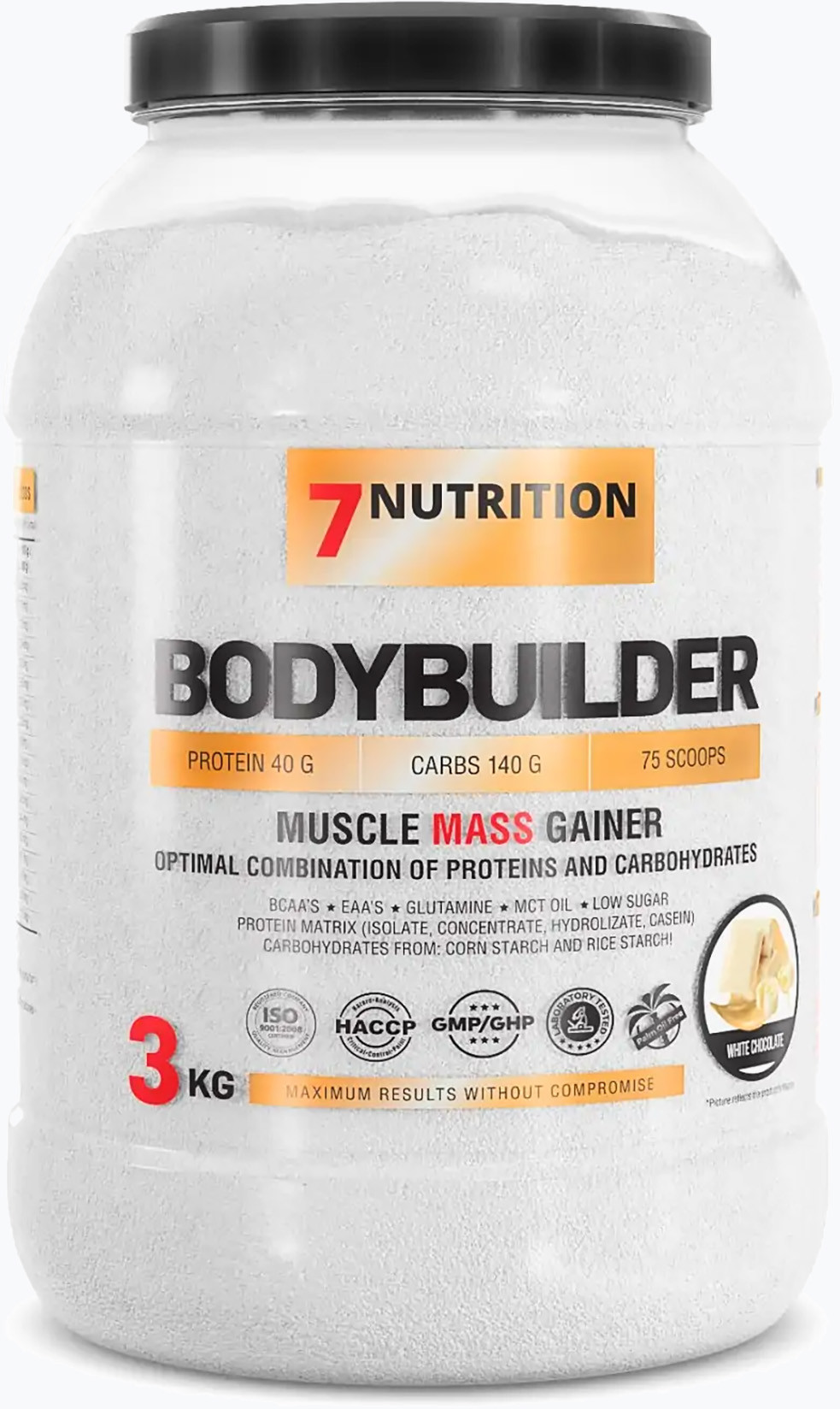 7Nutrition Bodybuilder 3kg White Choco