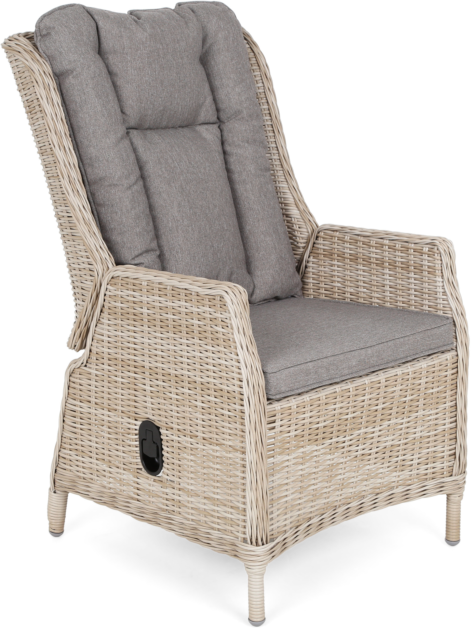 HOME & GARDEN Fotel technorattanowy Bristol Relax Beige / Beige Melange 883165