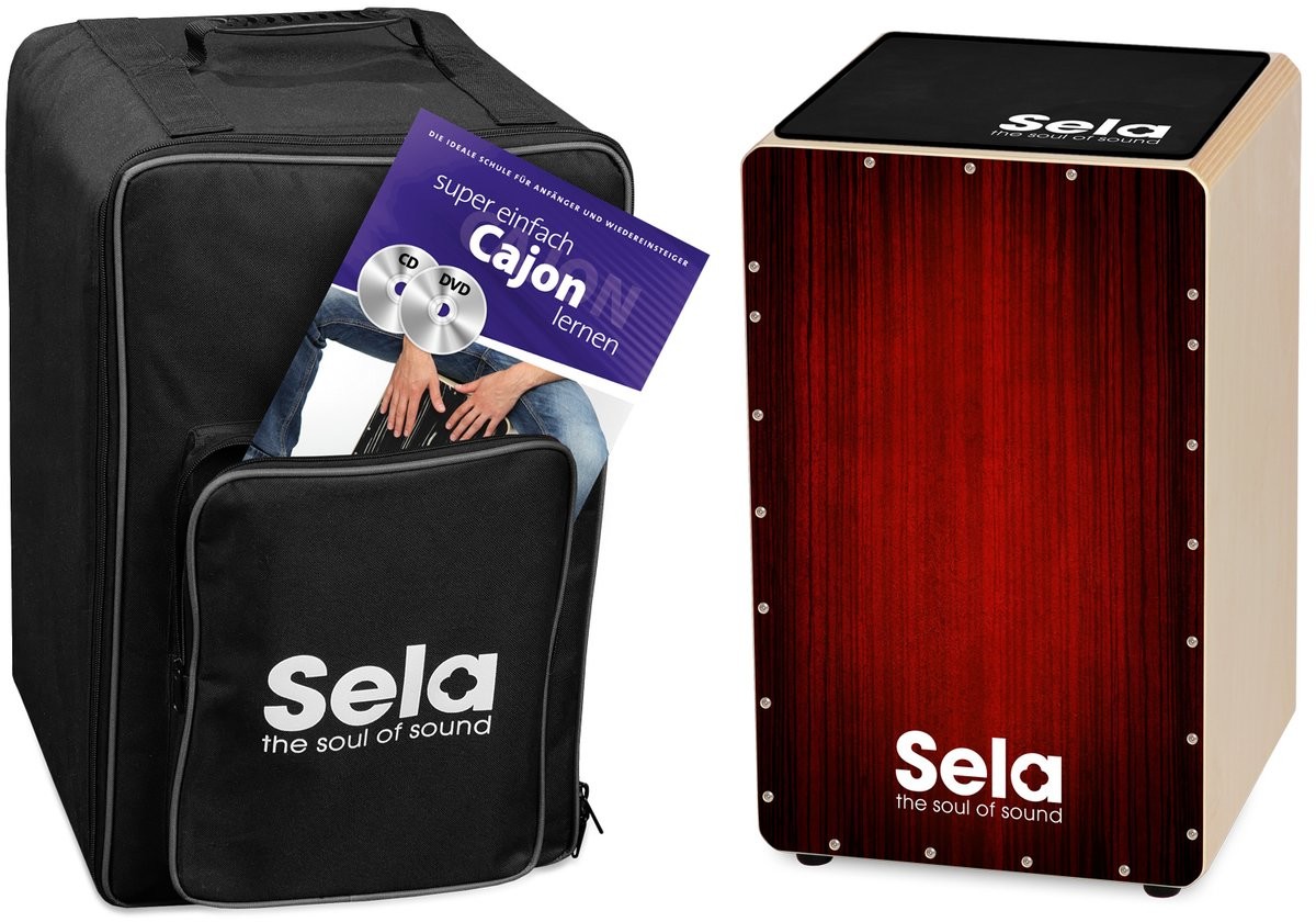 Sela SE 060 Varios Cajon Bundle Red