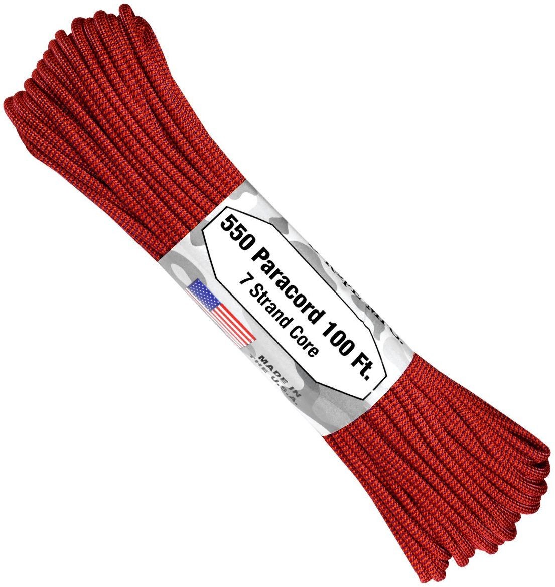 Paracord Linka Atwood Rope MFG 550 Color Changing Patterns 30 m - Blood Moon (CD-PP1-NL-0N) H CD-PP1-NL-0N