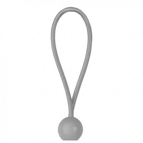BRADAS Guma elastyczna z kulką 0,5mmx20cm szary 5341 BCB-0520GY-L