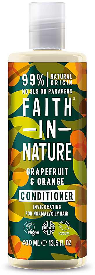 Faith In Nature Odżywka do włosów z grejpfrutem i pomarańczą 400ml OFINGP4
