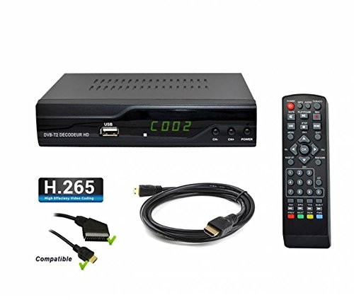 Strom Prąd 505 nieograniczonym czy naziemnych HEVC zapewniający Receiver HD  kompatybilny z DVB-T2 na potrzeby nowych kanałów  HDMI Full HD PVR USB -505