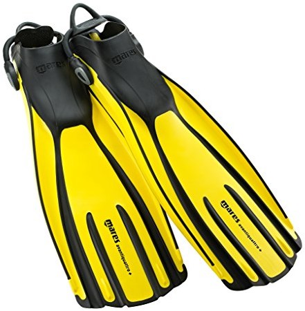 Mares Avanti Quattro + pletwy z paskiem, żółty, XL 410003-SAXL RYL