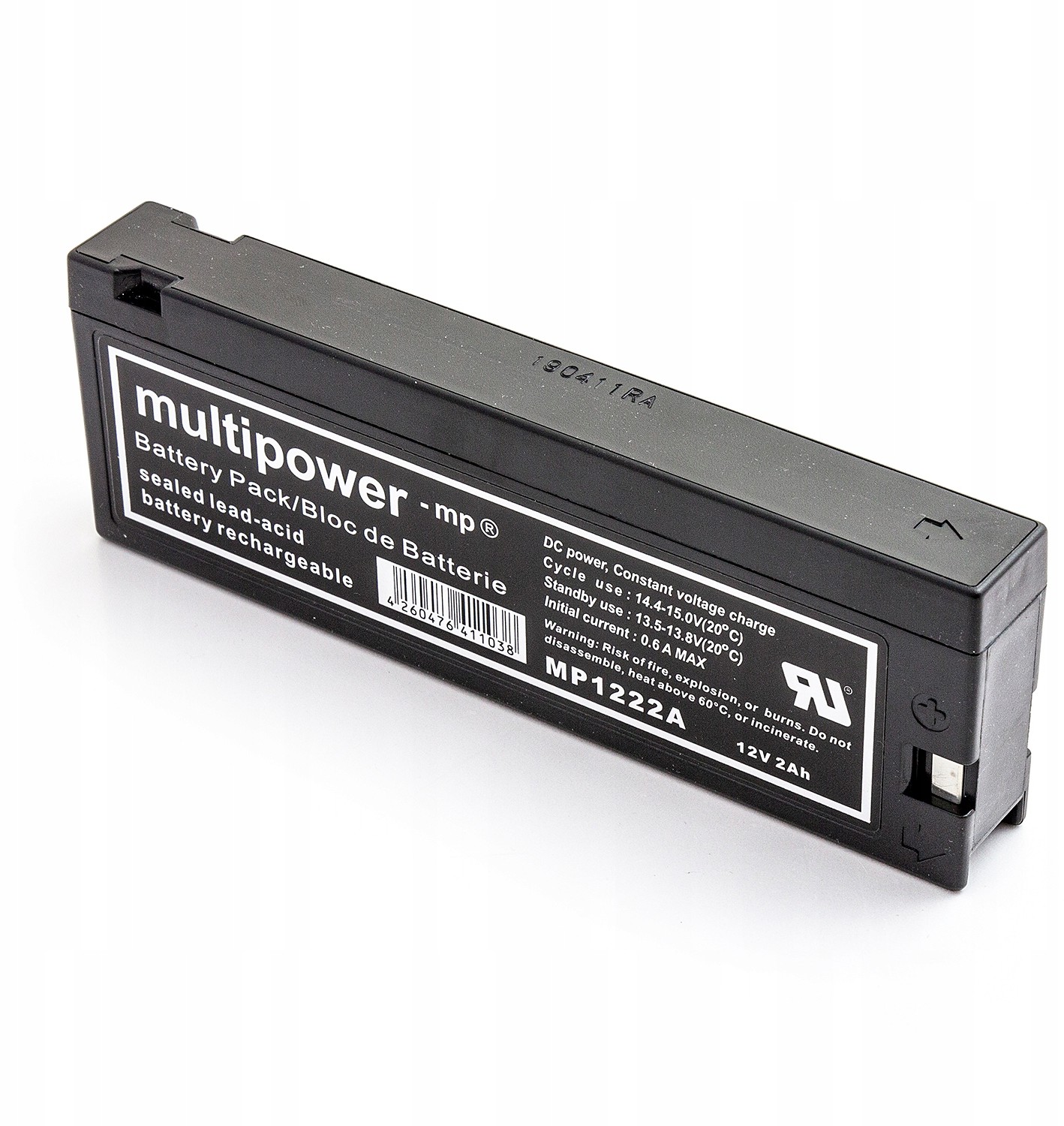 Akumulator Multipower MP1222A 12V 2Ah Agm