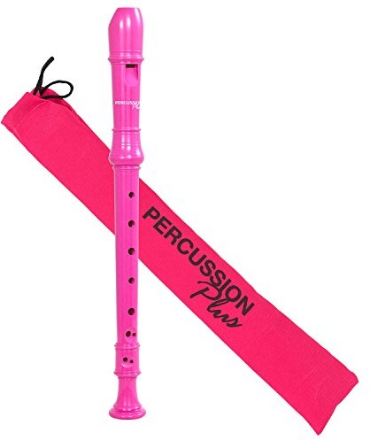 Percussion Plus Percussion Plus PP1615 Kolorowy Sopranowy Rejestrator - Różowy PP1615