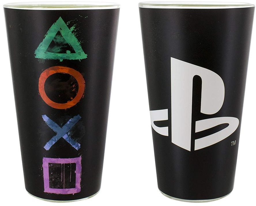 Szklanki PlayStation Paladone Playstation kolor czarny