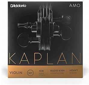 D'Addario D'Addario Kaplan Amo Zestaw strun do skrzypiec 4/4 Heavy Tension KA310 4/4H