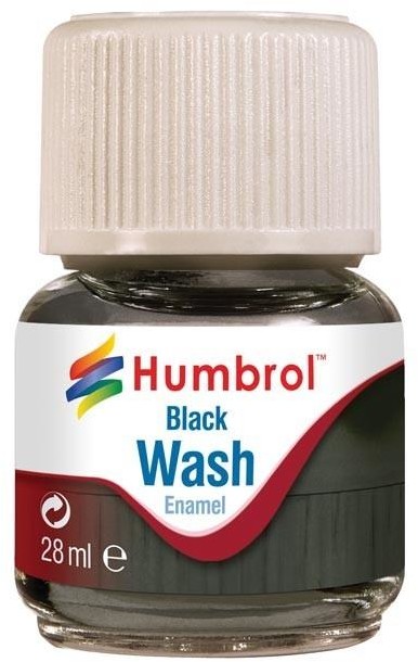 Humbrol Enamel Wash Black / 28ml Humbrol AV0201