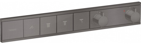 Hansgrohe RainSelect wannowo-prysznicowa czarny chrom szczotkowany 15382340