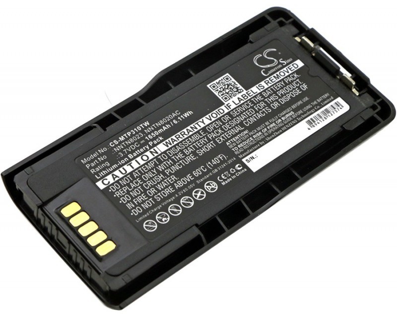 Cameron Sino MOTOROLA MTP3100 NNTN8020AC 1650mAh 6.11Wh 3.7V Cameron Sino)