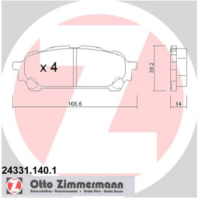 Zimmermann (OTTO GMBH) (OTTO GMBH) 24331.140.1 24331.140.1