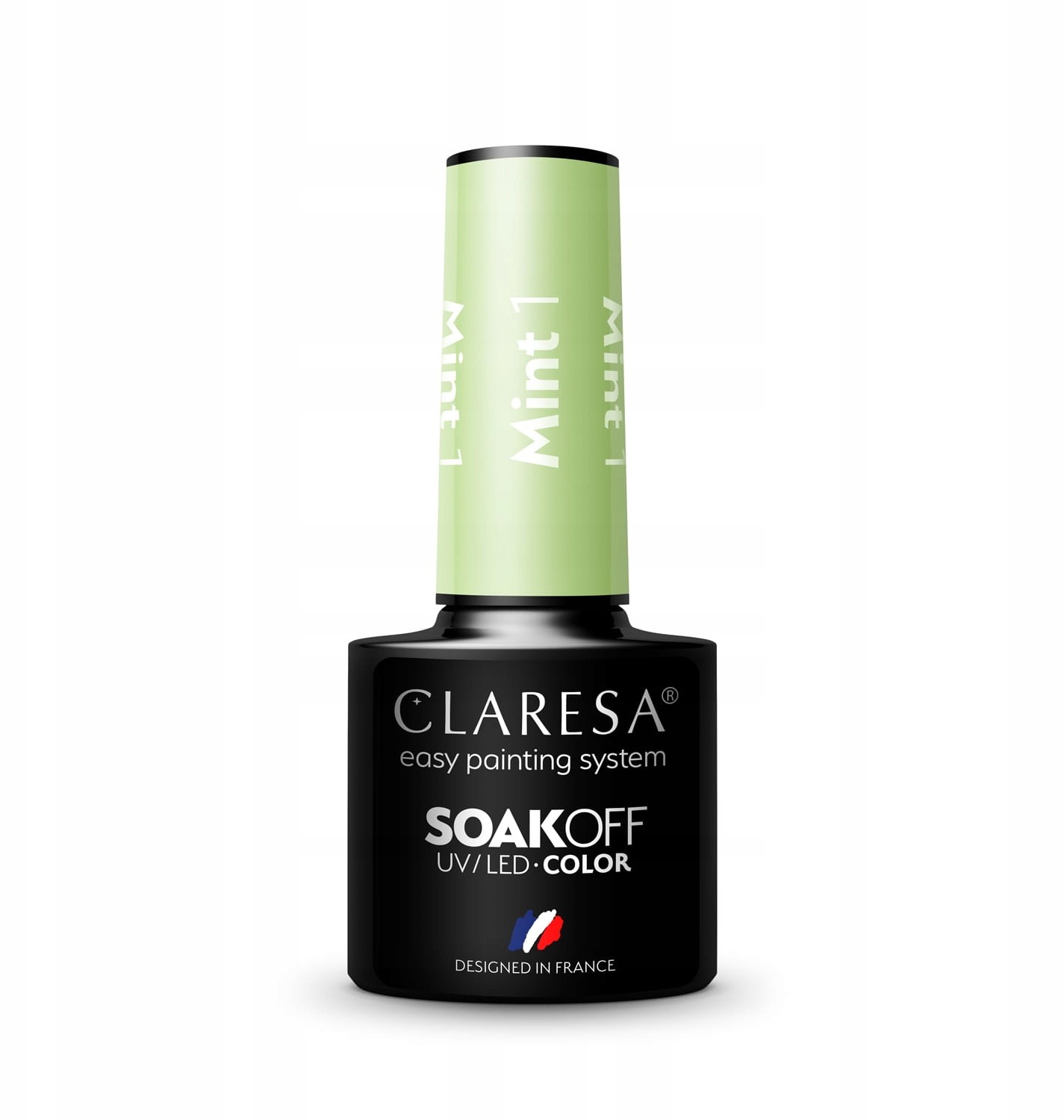 Lakier Hybrydowy Mint 1 miętowy zielony 5 ml