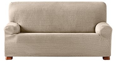 Eysa eysa aquiles elastyczna narzuta na sofę 3-osobowa kolor 00, bawełna poliester, ecru, 37 x 29 x 9 cm F737080