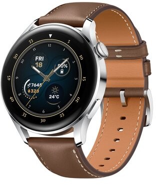 Huawei Watch 3 Classic Srebrno-brązowy