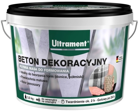 Ultrament Beton dekoracyjny 3,5 kg 4823070 017 6008 0