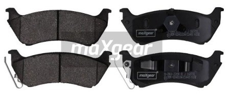 MaxGear Zestaw klocków hamulcowych, hamulce tarczowe 19-2869