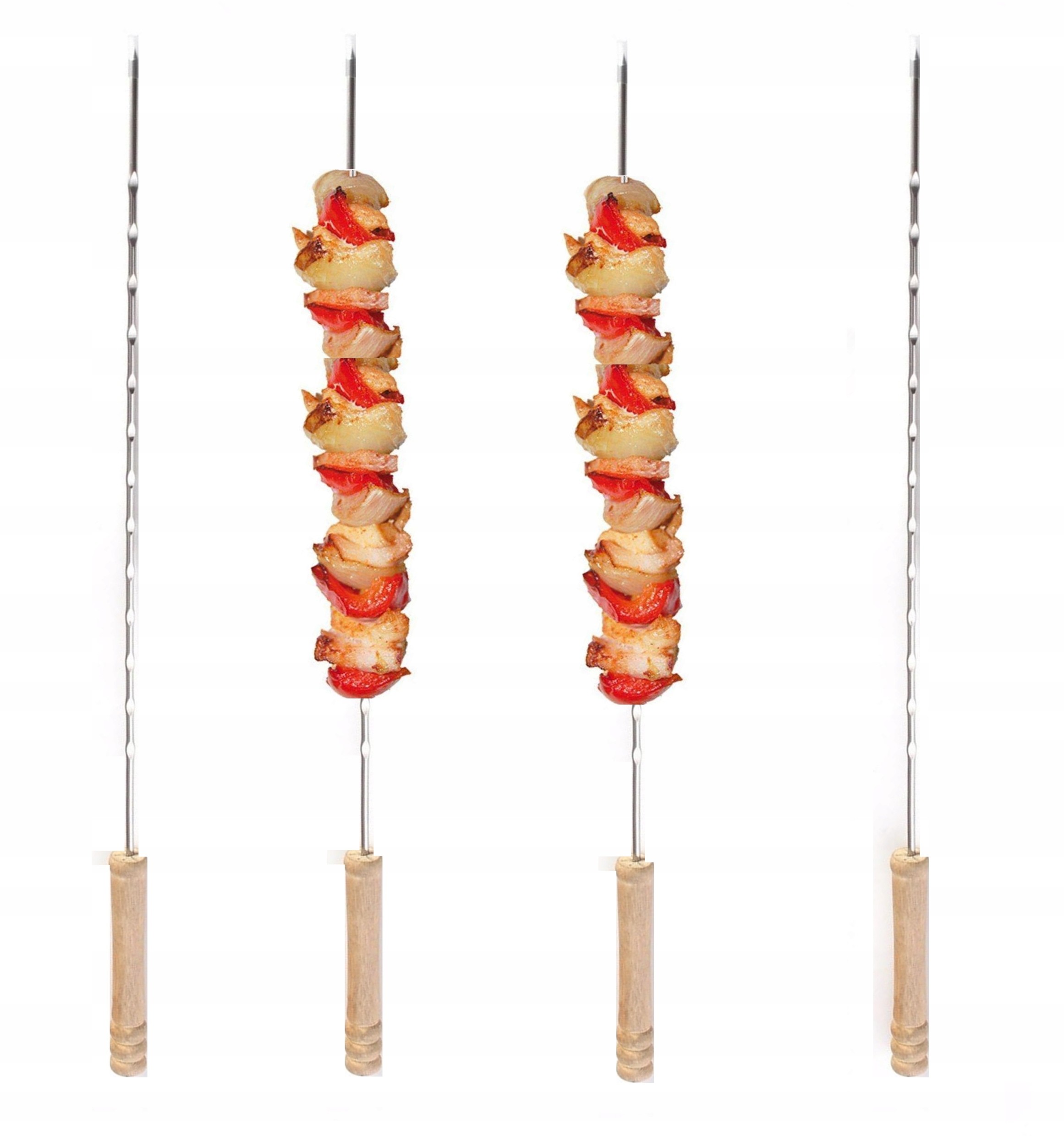 Szpikulce Do Grilla 4 x Szpikulec do Szaszłyków