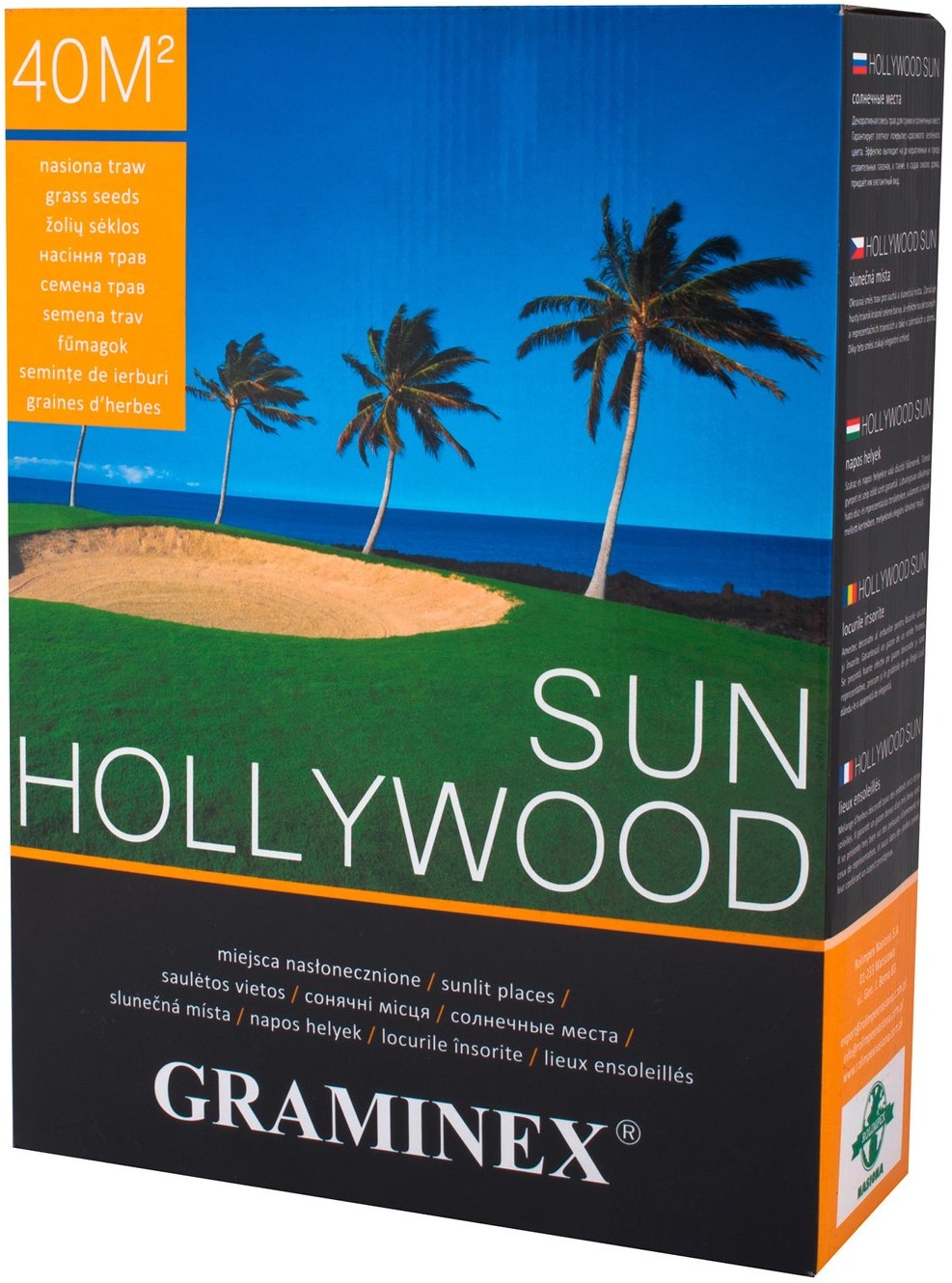 Graminex Graminex Mieszanka traw Hollywood Sun 1 kg