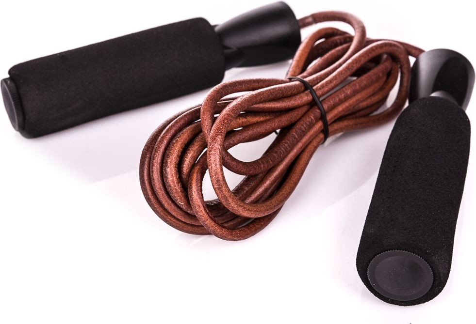 ProFit Skakanka skórzana łożyskowana z obciążnikami 280cm