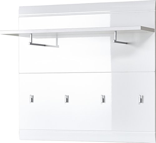 Germania 3575  84 panel garderoby GW-adana w kolorze białym na wysoki połysk, 96 x 90 x 31 cm (szer. x wys. x gł.) 3575-84